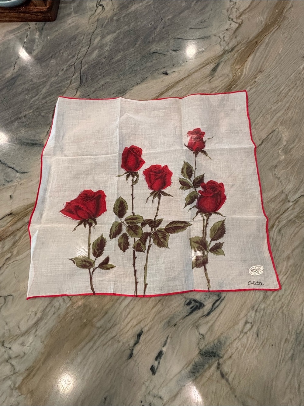 Japanese Hand painted hanky